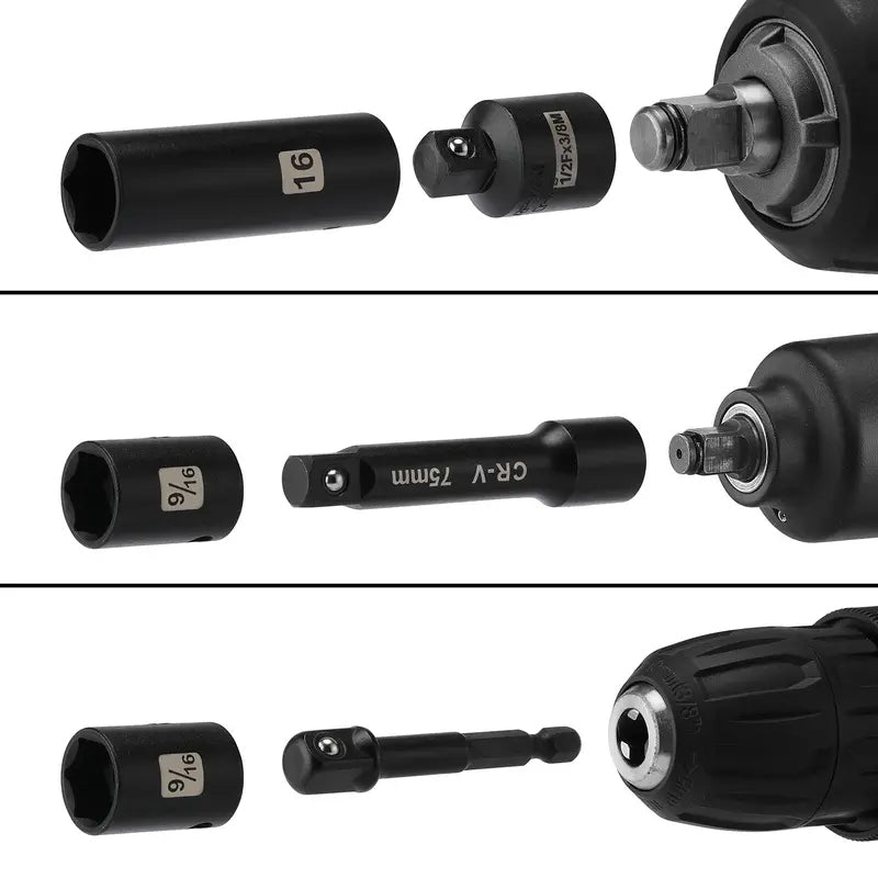 🔥2025 Hot Sale🌟49-Piece Drive Impact Socket Set