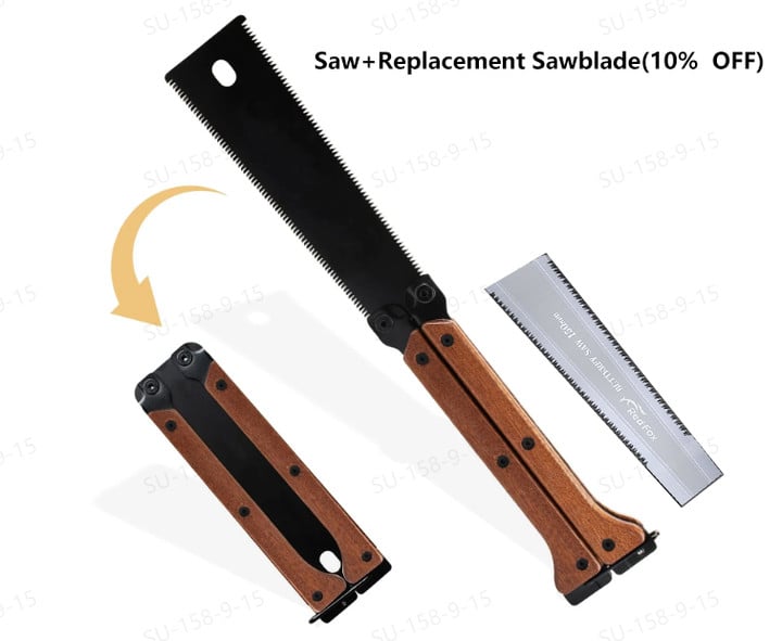 Double Sided Folding Saw