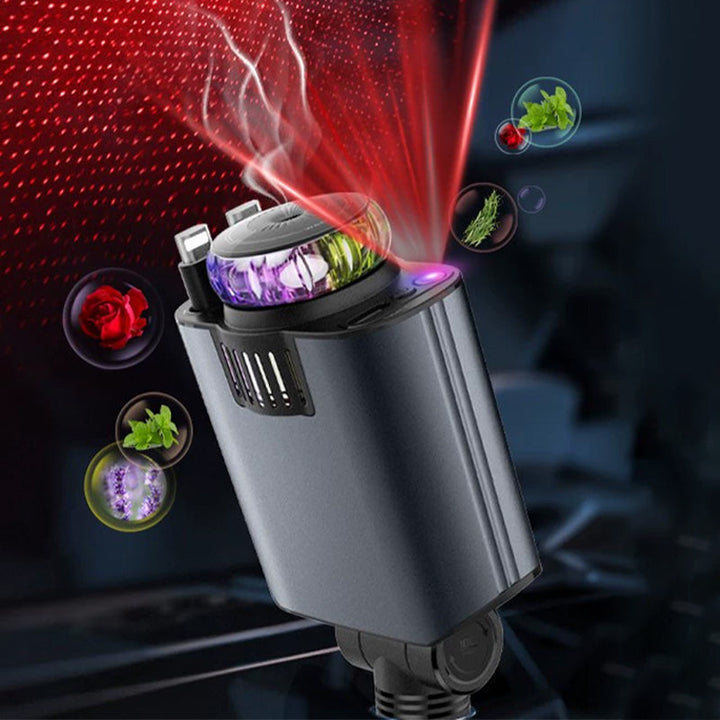 🔋⚡5-in-1 Charger &amp; Aroma Diffuser &amp; Starlight Ceiling