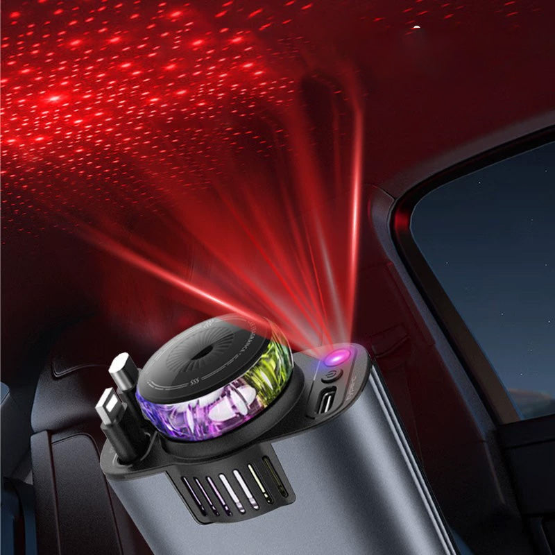 🔋⚡5-in-1 Charger &amp; Aroma Diffuser &amp; Starlight Ceiling