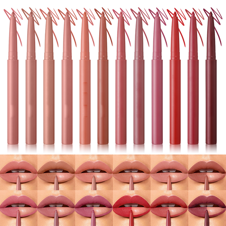 Waterproof Matte Lip Liner Set