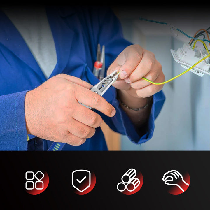 ⏳Time-limited Special⏰Multi-Functional Adjustable Wire Stripper Pliers