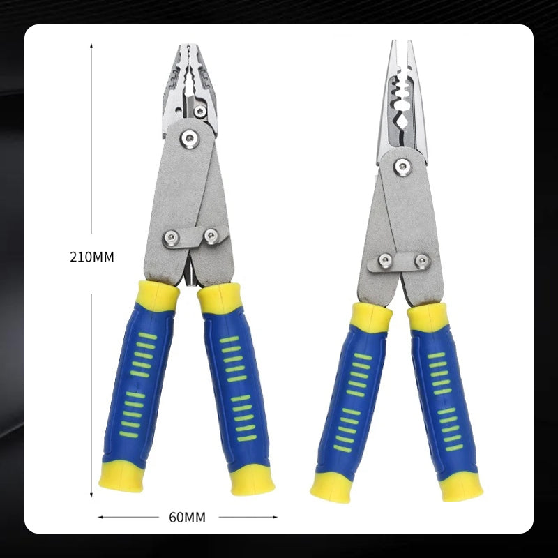 ⏳Time-limited Special⏰Multi-Functional Adjustable Wire Stripper Pliers