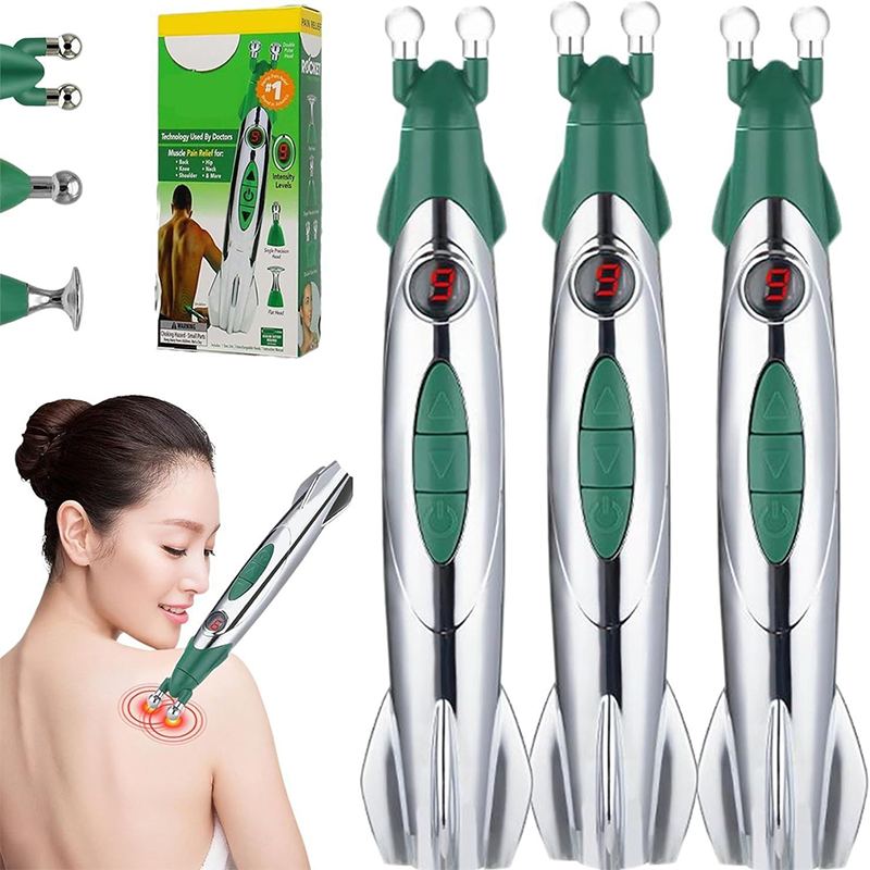 🔥🔥🔥Hot Sale For 50% OFF🔥🔥🔥"Plagued by muscle pain? 😣Muscle Massage Therapy Acupuncture Point Pen— your pain relief in just 10 minutes a day! 💪🔥