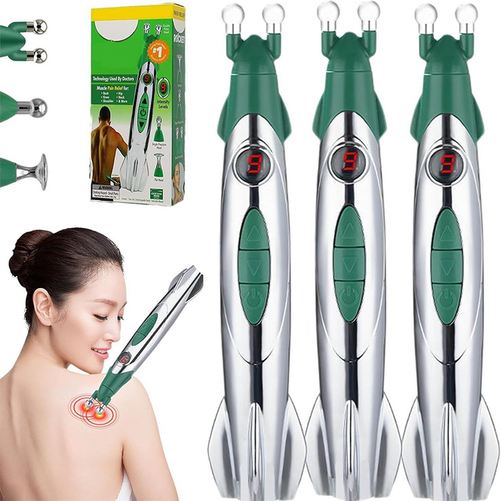 🔥🔥🔥Hot Sale For 50% OFF🔥🔥🔥"Plagued by muscle pain? 😣Muscle Massage Therapy Acupuncture Point Pen— your pain relief in just 10 minutes a day! 💪🔥