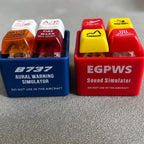 🚨📢Airbus Warning Sound Simulator with Keyring