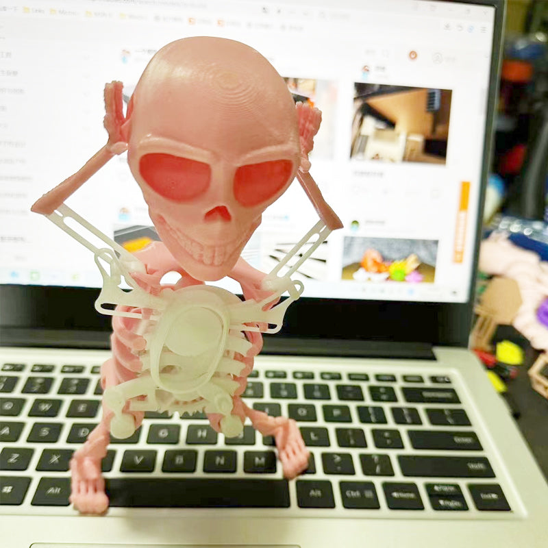 ⏳Descuento limitado del 50%💥Juguete decorativo de esqueleto bailarín impreso en 3D.