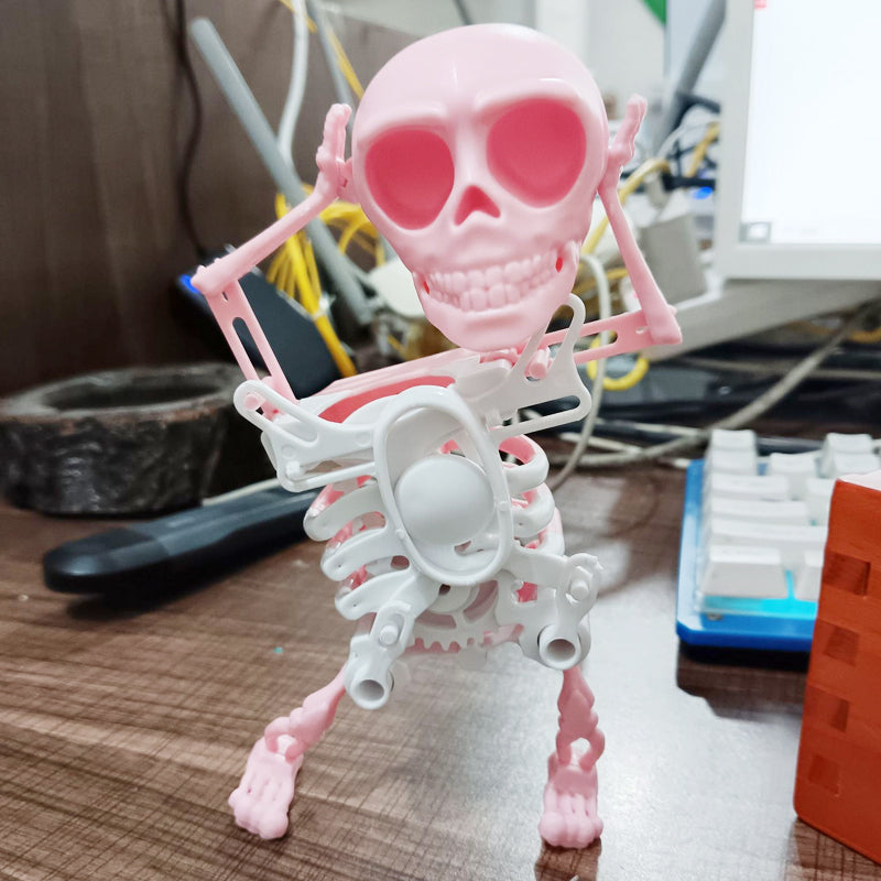 ⏳Descuento limitado del 50%💥Juguete decorativo de esqueleto bailarín impreso en 3D.