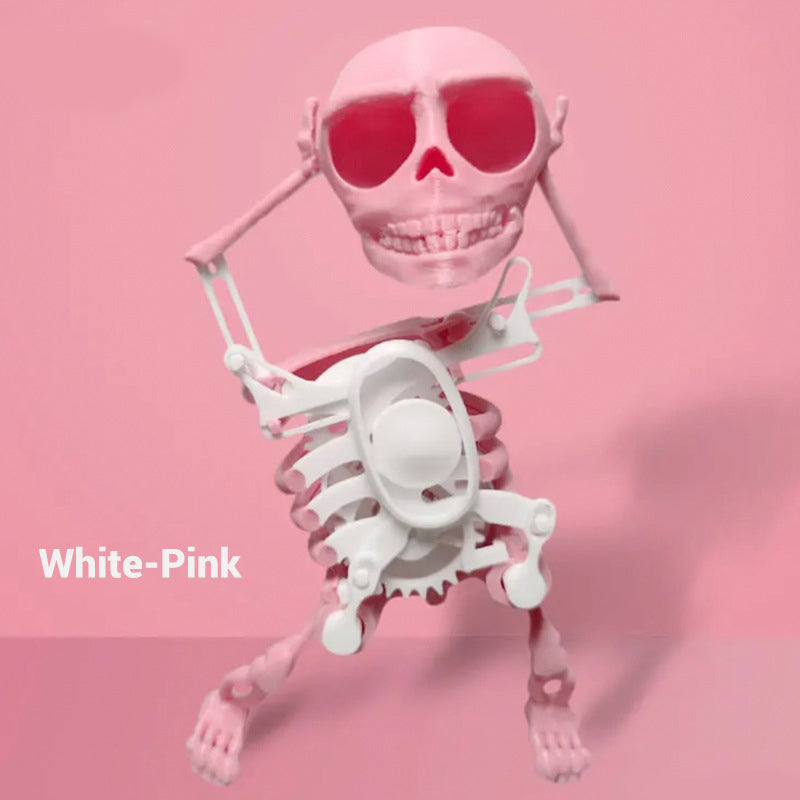 ⏳Descuento limitado del 50%💥Juguete decorativo de esqueleto bailarín impreso en 3D.