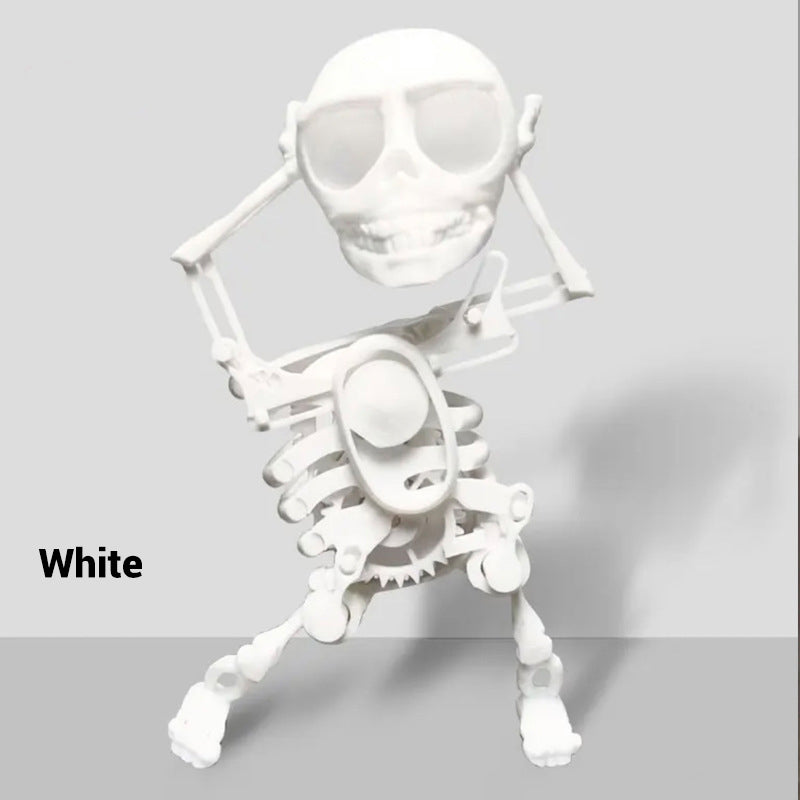 ⏳Descuento limitado del 50%💥Juguete decorativo de esqueleto bailarín impreso en 3D.