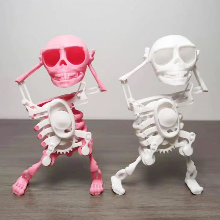 ⏳Descuento limitado del 50%💥Juguete decorativo de esqueleto bailarín impreso en 3D.