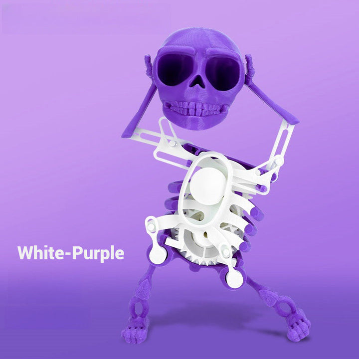 ⏳Descuento limitado del 50%💥Juguete decorativo de esqueleto bailarín impreso en 3D.