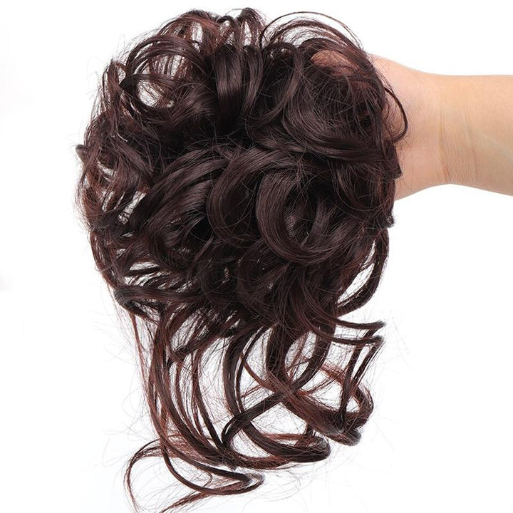 💗LAST DAY - BUY 1 GET 1 FREE + FREE GIFT!!💗Messy Curly Hair Bun Scrunchie Extensions