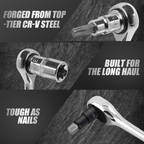 🔩 Ultimate socket set for mechanics – CR-V Steel Sockets Set