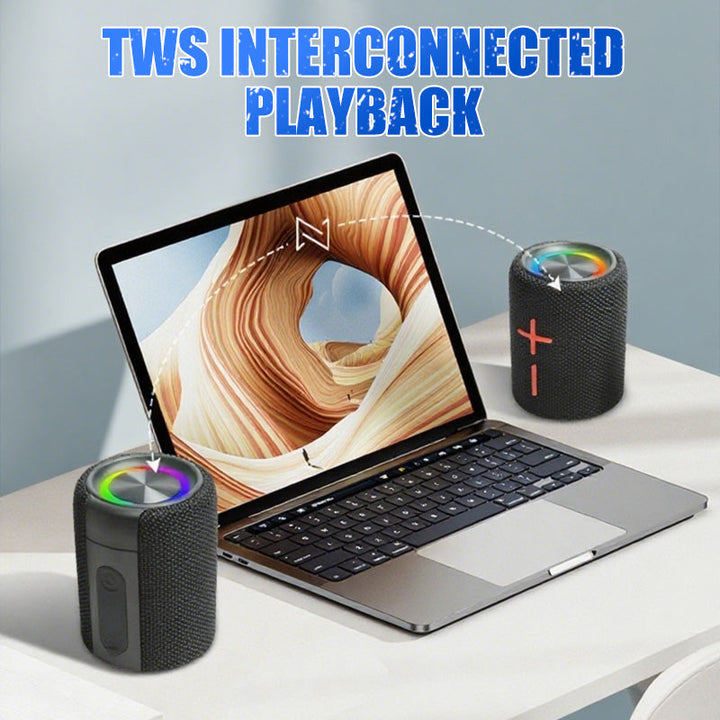 🔈🎶2 in 1 Magnetic Dual Splittable Bluetooth Speaker