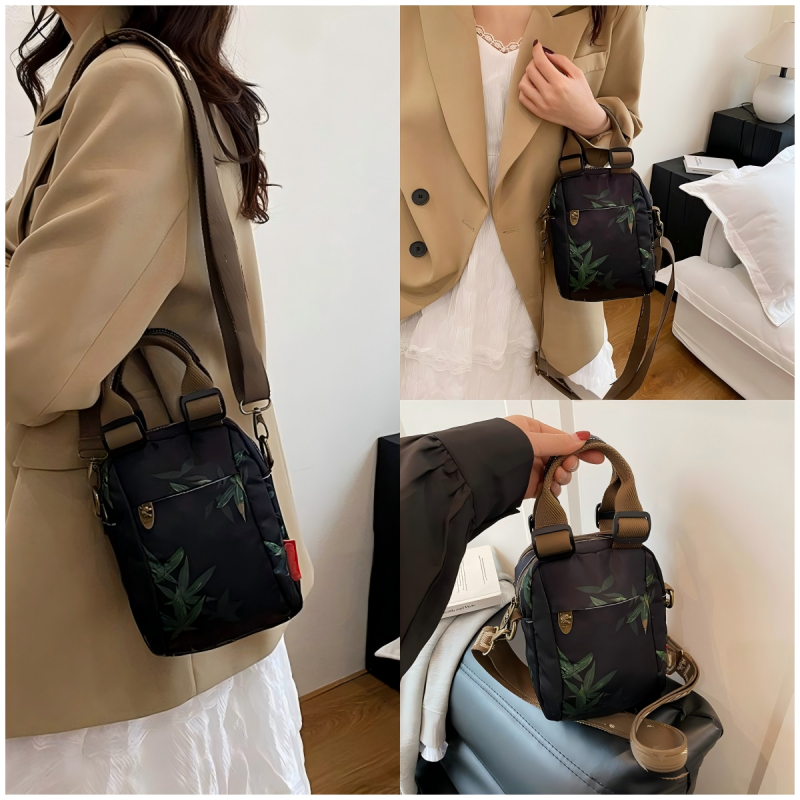 💥Women's Fashion Print Multi-Layer Shoulder Bag💕