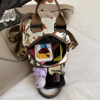 💥Women's Fashion Print Multi-Layer Shoulder Bag💕