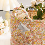 ✨2026 Hot Sale 50%OFF⌛Portable Floral Fabric Storage Basket
