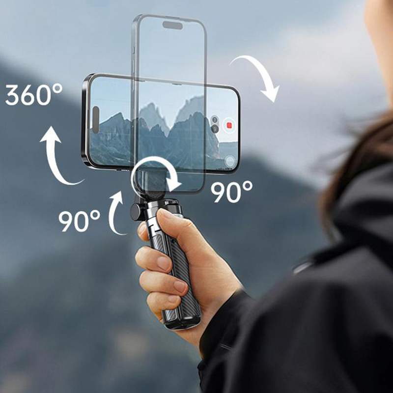 🔥Hot Sale🔥4-in-1 Multifunctional 360° Rotation Magnetic Selfie Stick