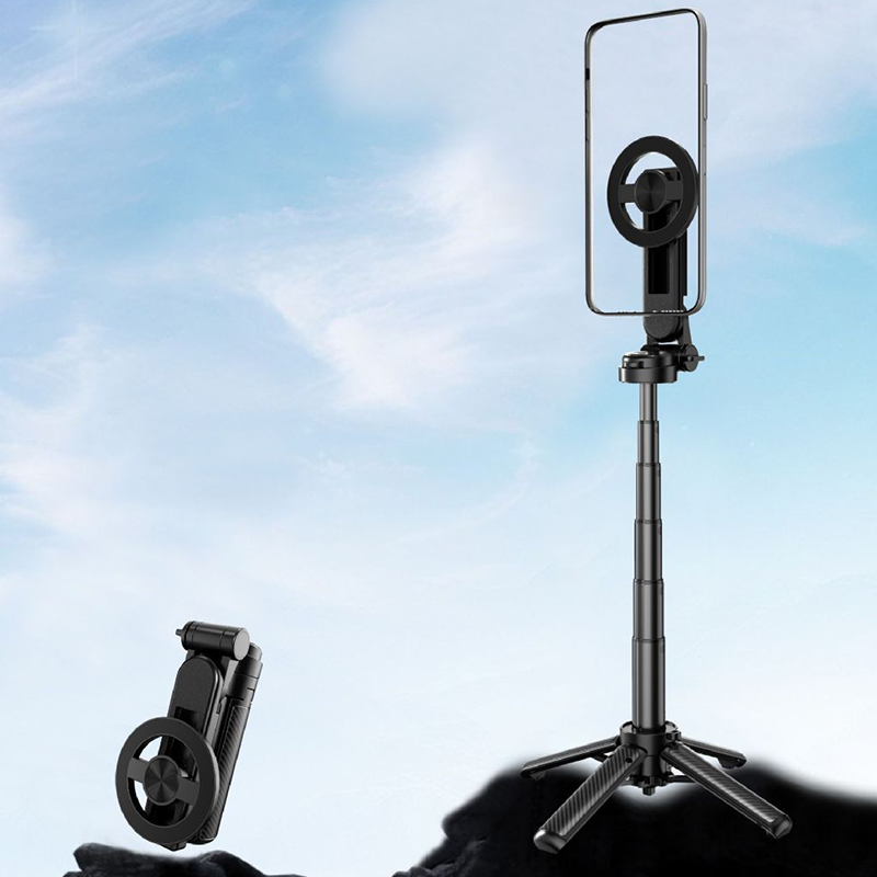 🔥Hot Sale🔥4-in-1 Multifunctional 360° Rotation Magnetic Selfie Stick