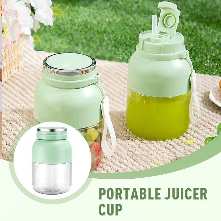 📢🍉Multifuncional🍊 Vaso exprimidor portátil inalámbrico de gran capacidad🍑🍌