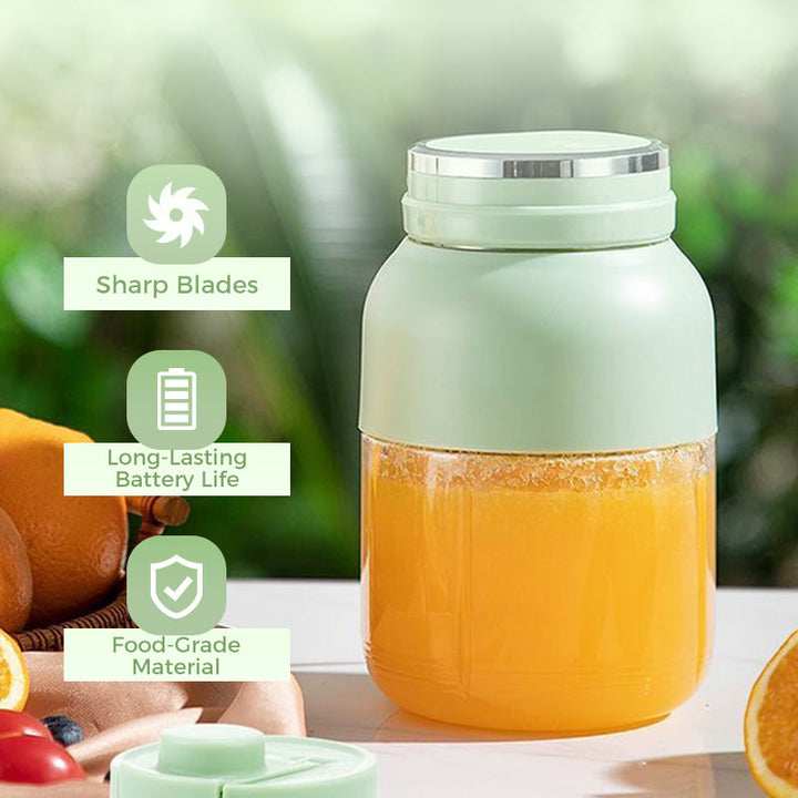 📢🍉Multifuncional🍊 Vaso exprimidor portátil inalámbrico de gran capacidad🍑🍌