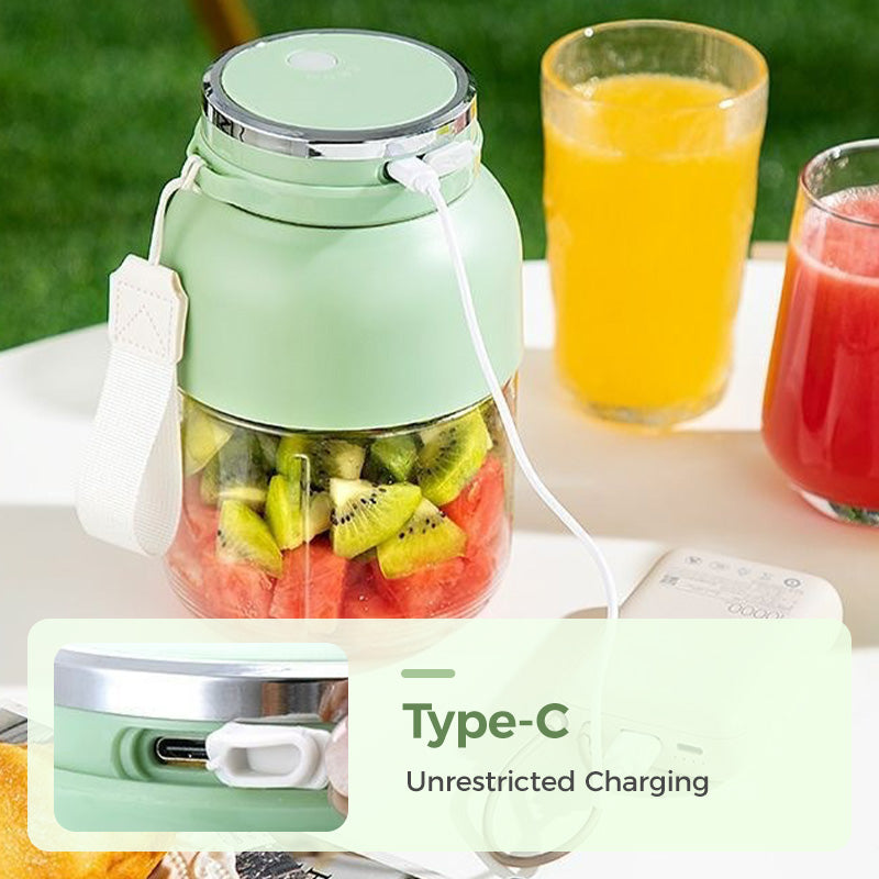 📢🍉Multifuncional🍊 Vaso exprimidor portátil inalámbrico de gran capacidad🍑🍌