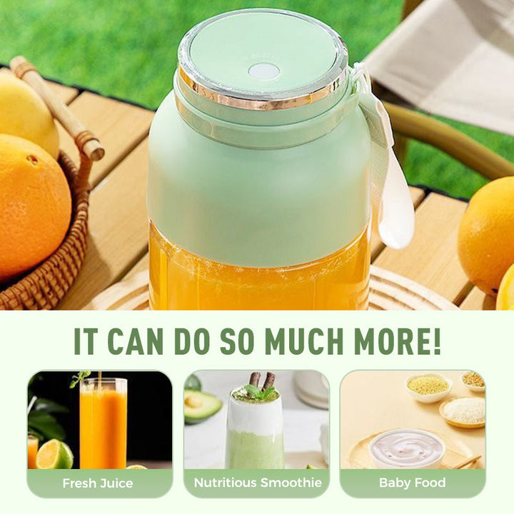 📢🍉Multifuncional🍊 Vaso exprimidor portátil inalámbrico de gran capacidad🍑🍌