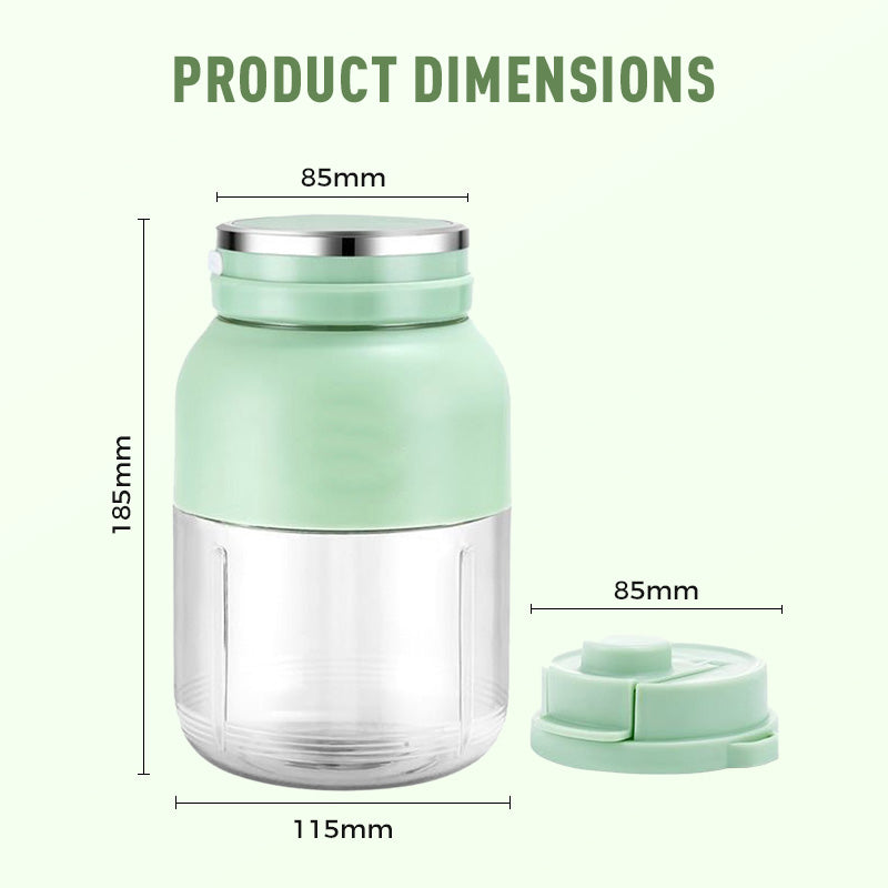📢🍉Multifuncional🍊 Vaso exprimidor portátil inalámbrico de gran capacidad🍑🍌
