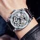 💥Vente chaude 50% de réduction⌚Une montre mécanique gravée multifonctionnelle
