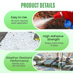 🔥 FLASH SALE 50% OFF 🔥 Quick-Drying Sticky Landscape Adhesive – Instant Hold, Zero Mess! 🌿✨