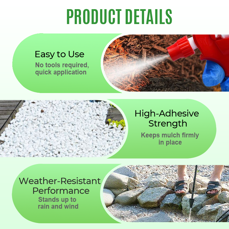 🔥 FLASH SALE 50% OFF 🔥 Quick-Drying Sticky Landscape Adhesive – Instant Hold, Zero Mess! 🌿✨