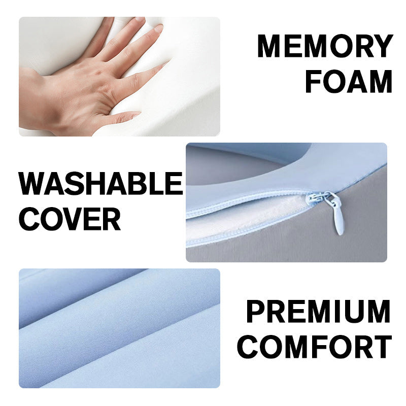 🔥Last Day Special ：50% OFF🔥Memory Foam U-Shaped Travel Neck Pillow💤