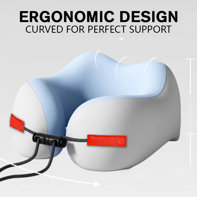 🔥Last Day Special ：50% OFF🔥Memory Foam U-Shaped Travel Neck Pillow💤