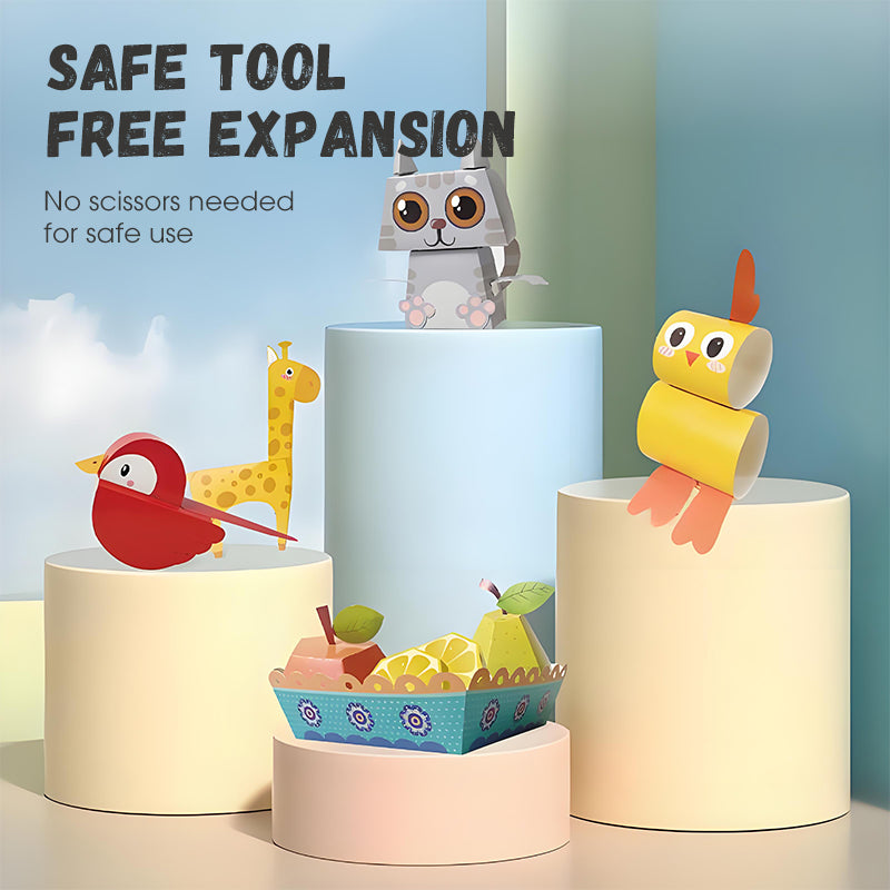 ✨Hot Sale✨3D Handmade Origami Book🦁🍓