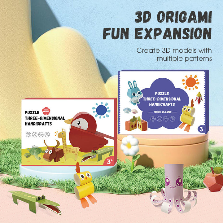 ✨Hot Sale✨3D Handmade Origami Book🦁🍓