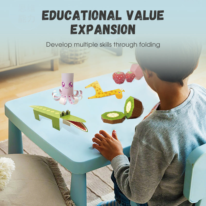 ✨Hot Sale✨3D Handmade Origami Book🦁🍓