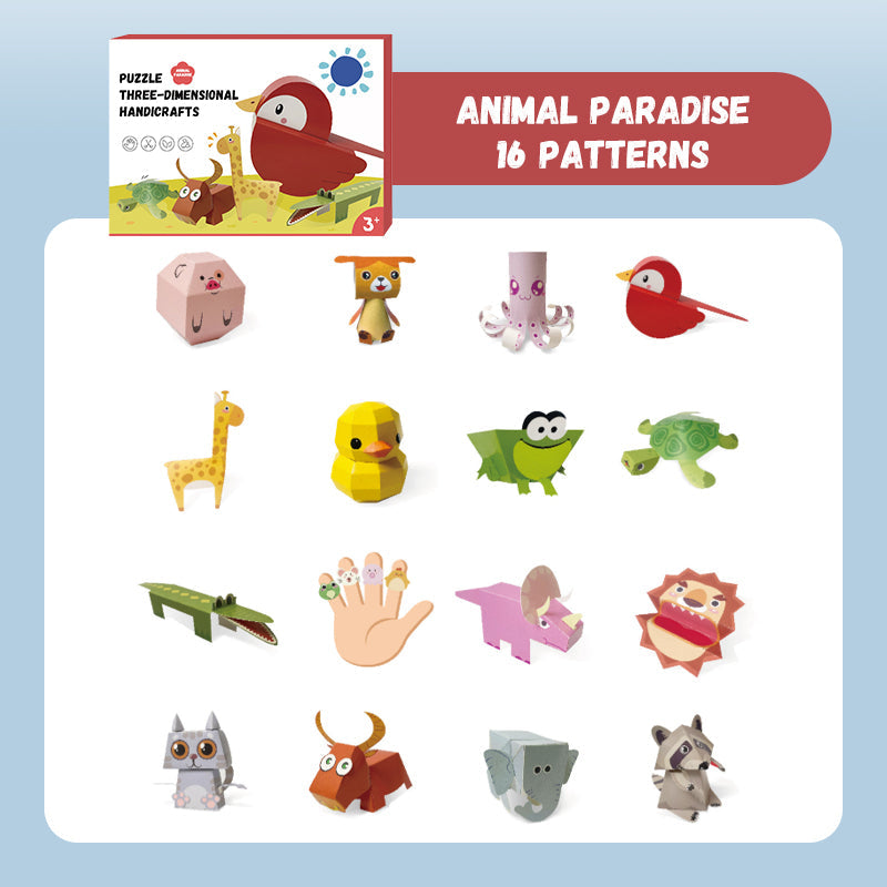 ✨Hot Sale✨3D Handmade Origami Book🦁🍓