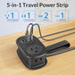 4FT Travel Power Strip with USB C Ports
