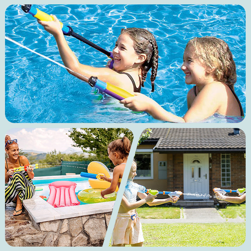 LAST DAY - BUY 1 GET 1 FREE💦 Pull‑Out Water Gun Toy – Creates stunning firework water effect. Perfect for beach, pool or bath. Lightweight &amp; ergonomic. Endless splash fun. 🏖️✅