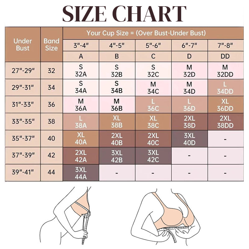 No-Wire & Push-Up Seamless Bra