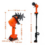 Portable & Rechargeable Cordless Electric Tiller Set