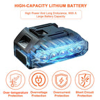 Portable & Rechargeable Cordless Electric Tiller Set