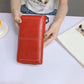 Portefeuille zippé tendance pour femme
