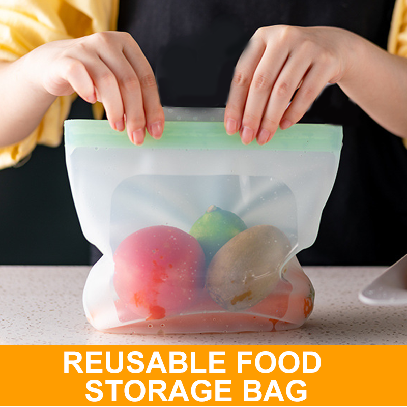 Reusable Silicone Food Storage Bag