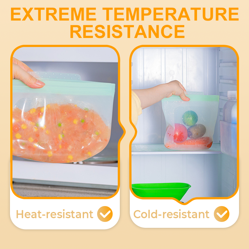 Reusable Silicone Food Storage Bag