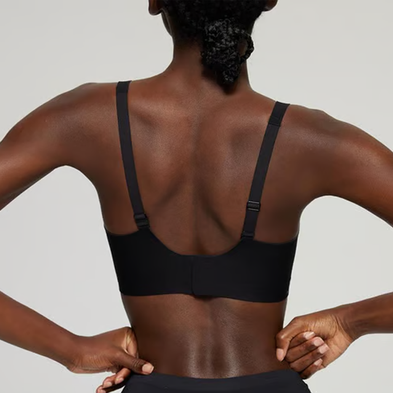 💞50K+ SOLD!💝 Jelly Wireless Womens Comfortable Wireless Bras Push Up Bralettes Seamless Tshirts Bras Deep V Everyday Bras