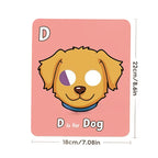 26 PCS Fun ABC Learning Mask Cards