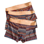 Men's Comfortable Underwear with Color Blocks