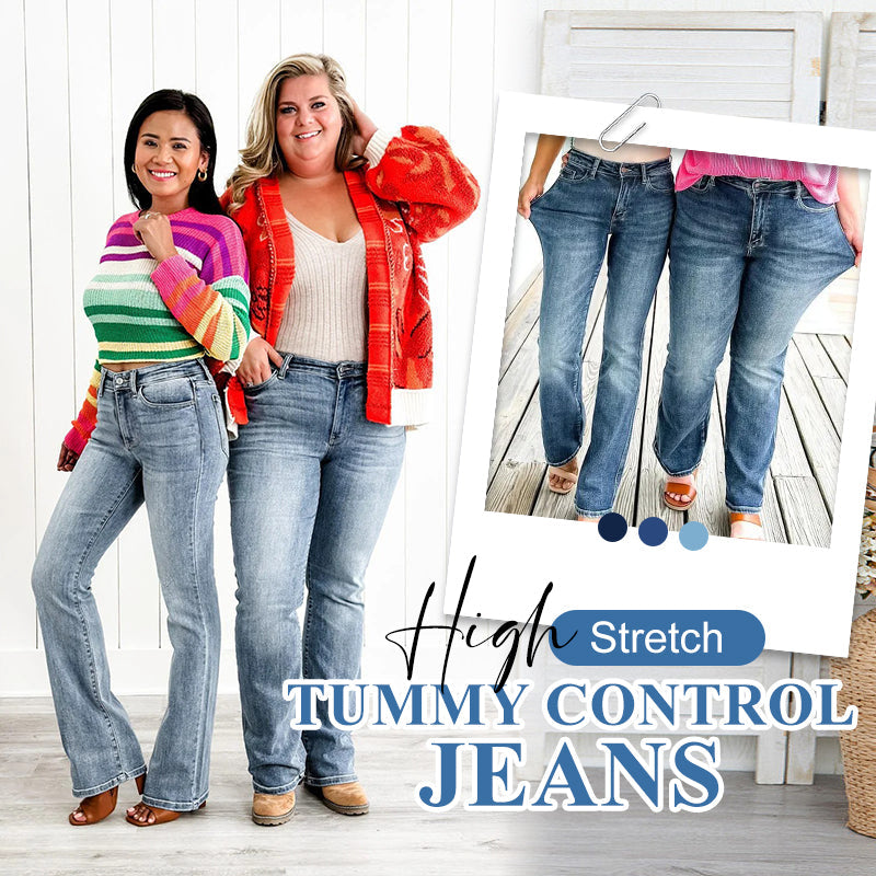 💜LAST DAY-50% OFF💜High Stretch Tummy Control Jeans
